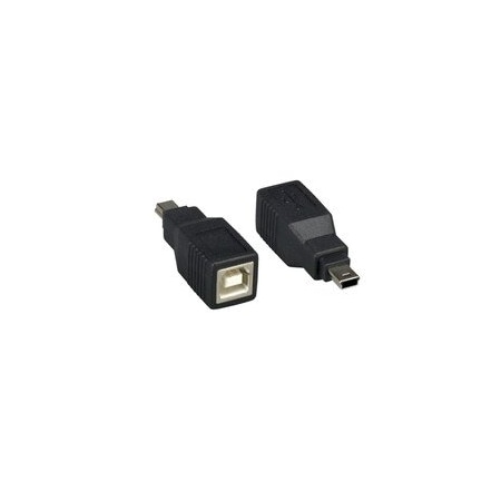 Cable Wholesale USB B Female to USB Mini-B 5 Pin Male Adapter 30U1-08310